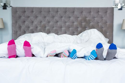 ¿Problemas para dormir? Ponte calcetines