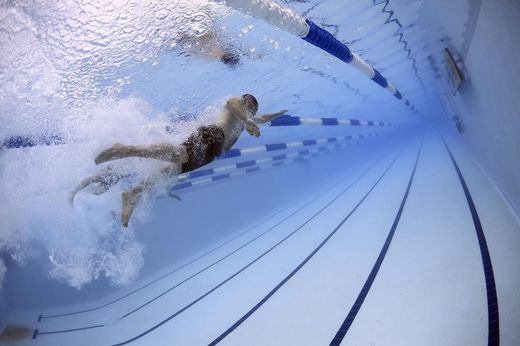 Natación sin mojarse