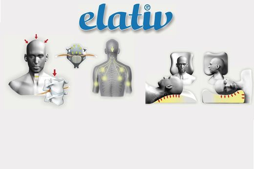 Almohada Elativ para aliviar la tensión en cuello y hombros