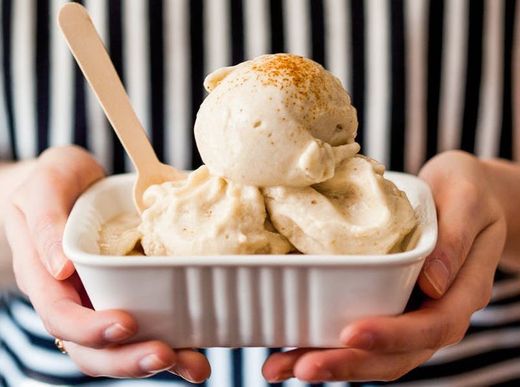 Receta sana de Helado de plátano ¡ Sin Heladera !