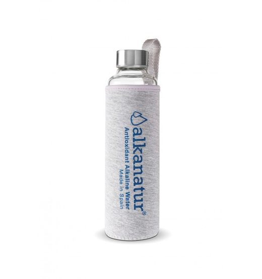 Botella de borosilicato (500 ml.) Alkanatur