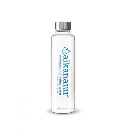 Botella de borosilicato (500 ml.) Alkanatur