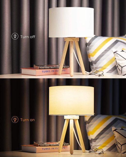 Lámpara de mesa con bombilla LED E27 12W Viva-Lite Full Spectrum