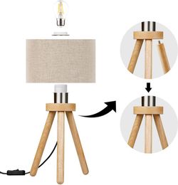 Lámpara de mesa con bombilla LED E27 12W Viva-Lite Full Spectrum