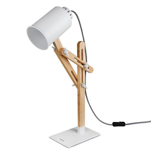 Lámpara escritorio con bombilla LED E27 12W Viva-Lite