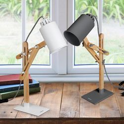 Lámpara escritorio con bombilla LED E27 12W Viva-Lite