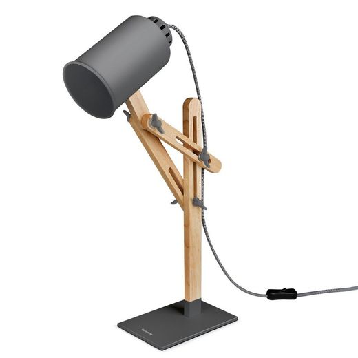 Lámpara escritorio con bombilla LED E27 12W Viva-Lite
