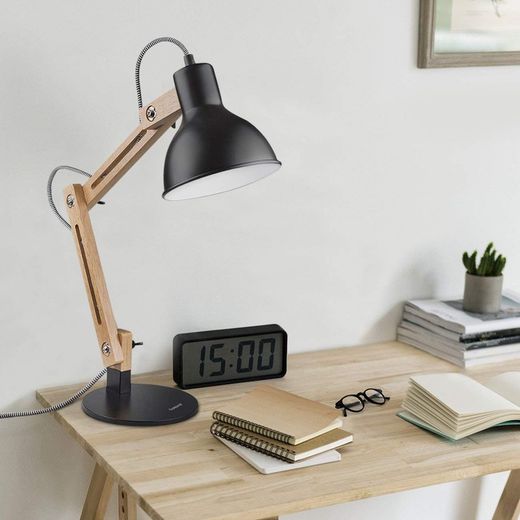 Lámpara escritorio con bombilla LED E27 12W Viva-Lite Full Spectrum