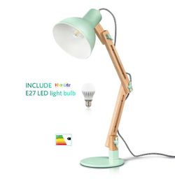 Lámpara escritorio con bombilla LED E27 12W Viva-Lite Full Spectrum
