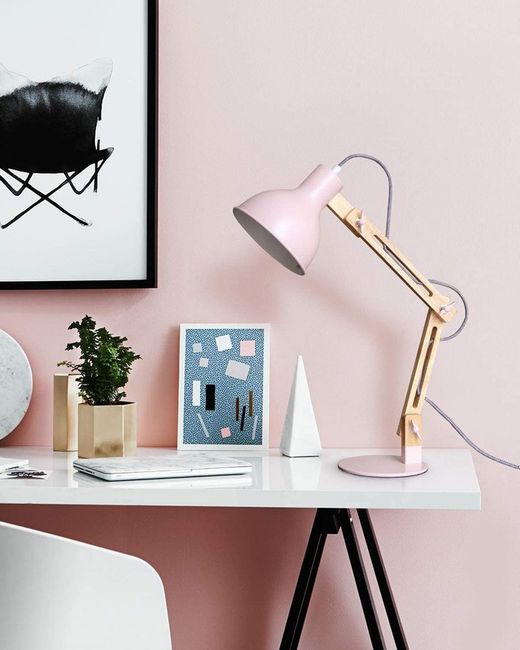Lámpara escritorio con bombilla LED E27 12W Viva-Lite Full Spectrum