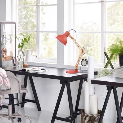 Lámpara escritorio con bombilla LED E27 12W Viva-Lite Full Spectrum